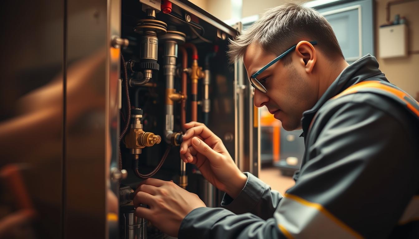 Naprawa kotła gazowego